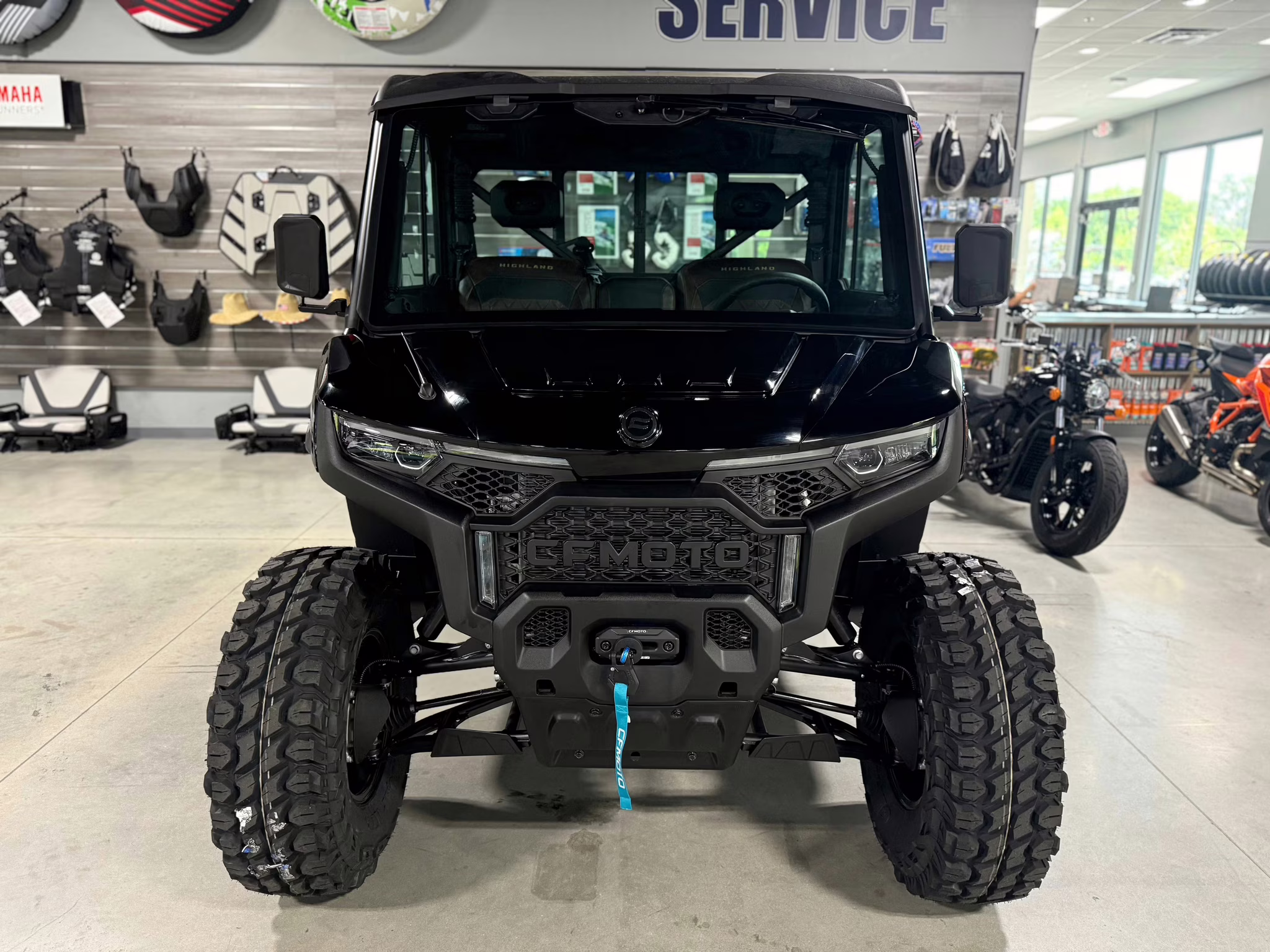2026 Black CFMOTO UFORCE U10 Pro Highland UTV