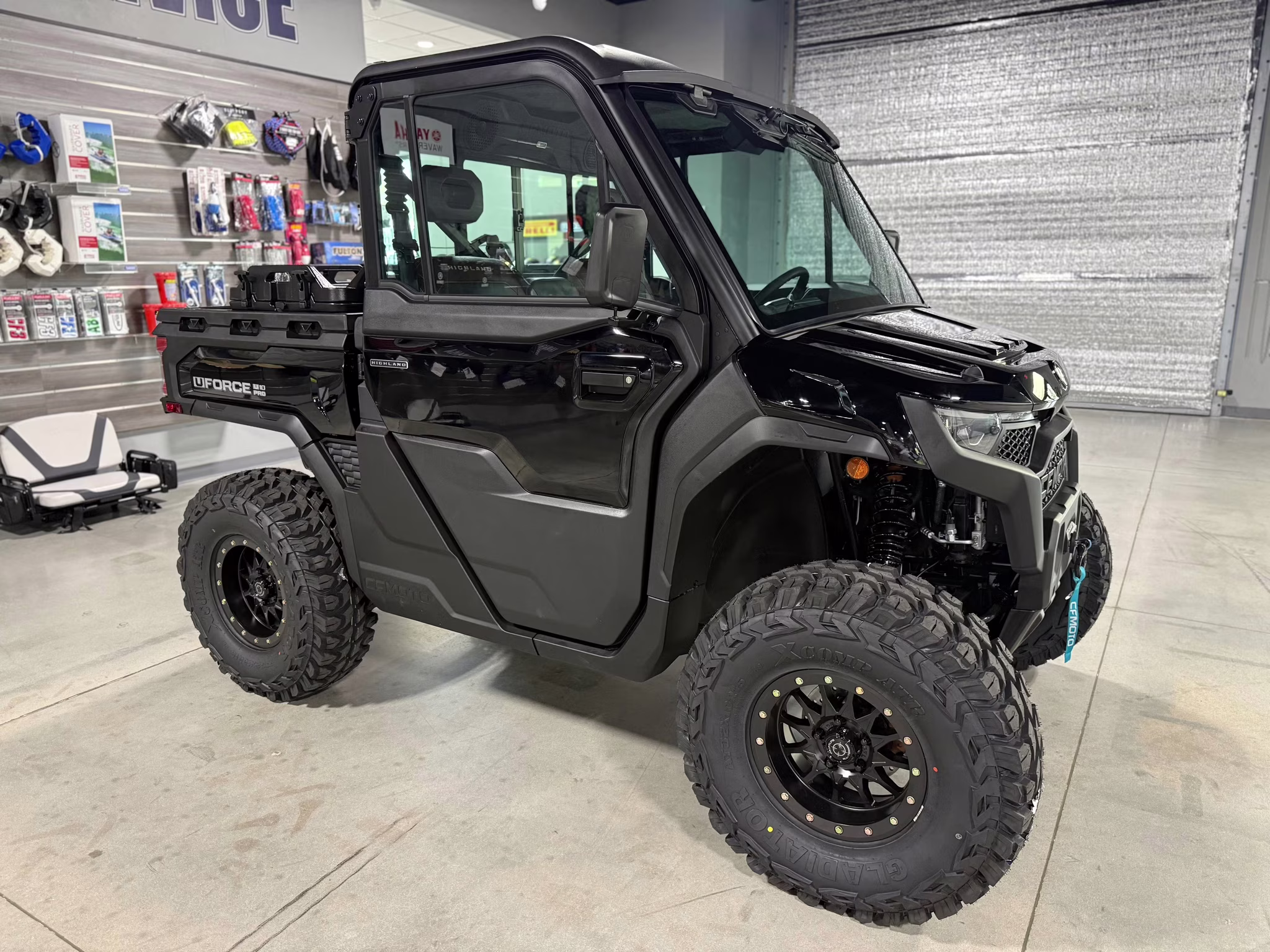 2026 Black CFMOTO UFORCE U10 Pro Highland UTV