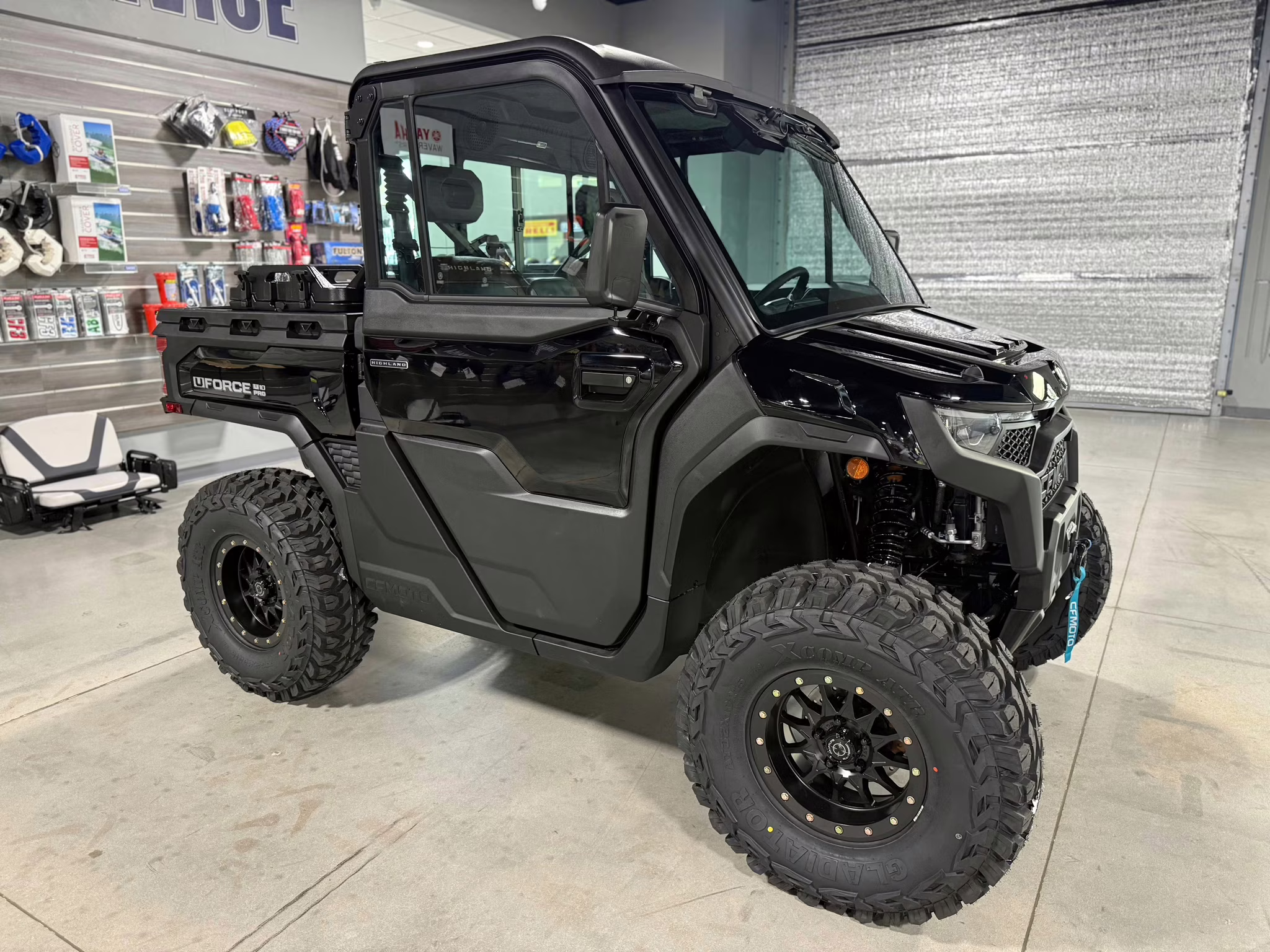 2026 Black CFMOTO UFORCE U10 Pro Highland UTV