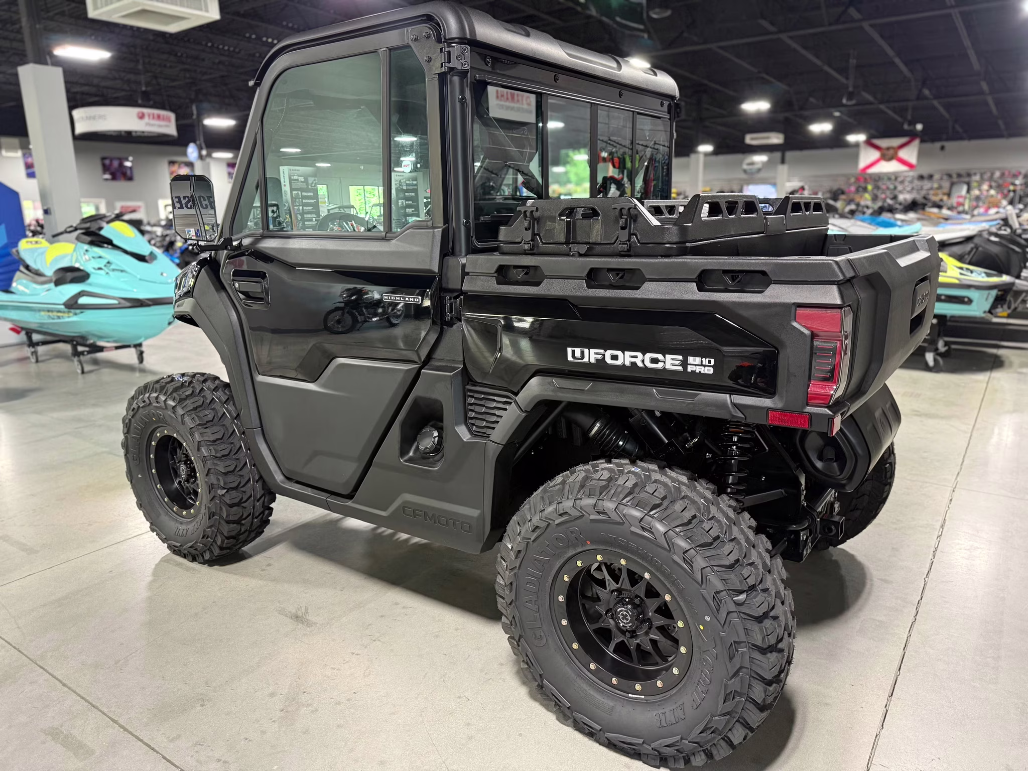 2026 Black CFMOTO UFORCE U10 Pro Highland UTV