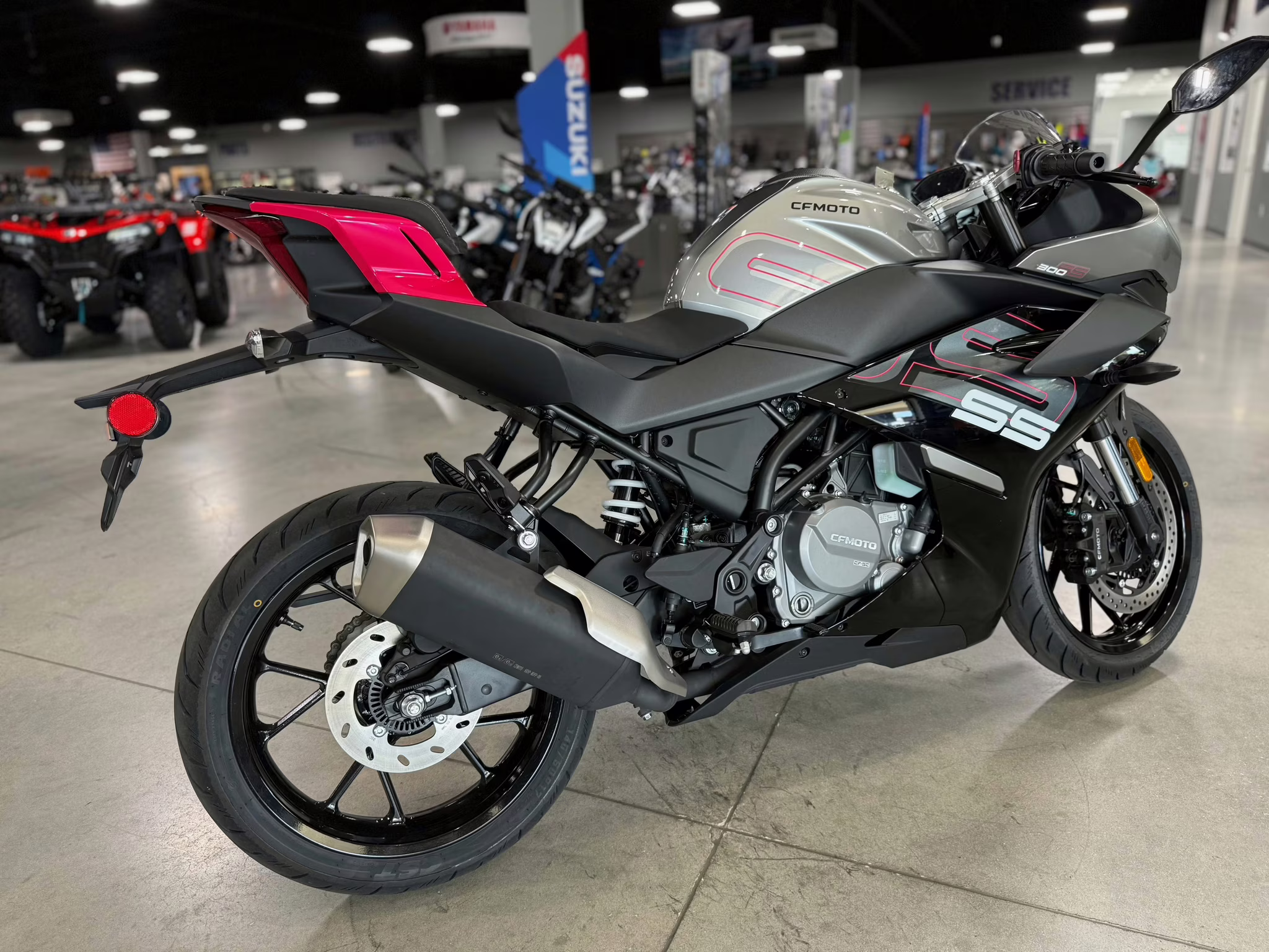 2026 BLK CFMOTO 300SS Motorcycle