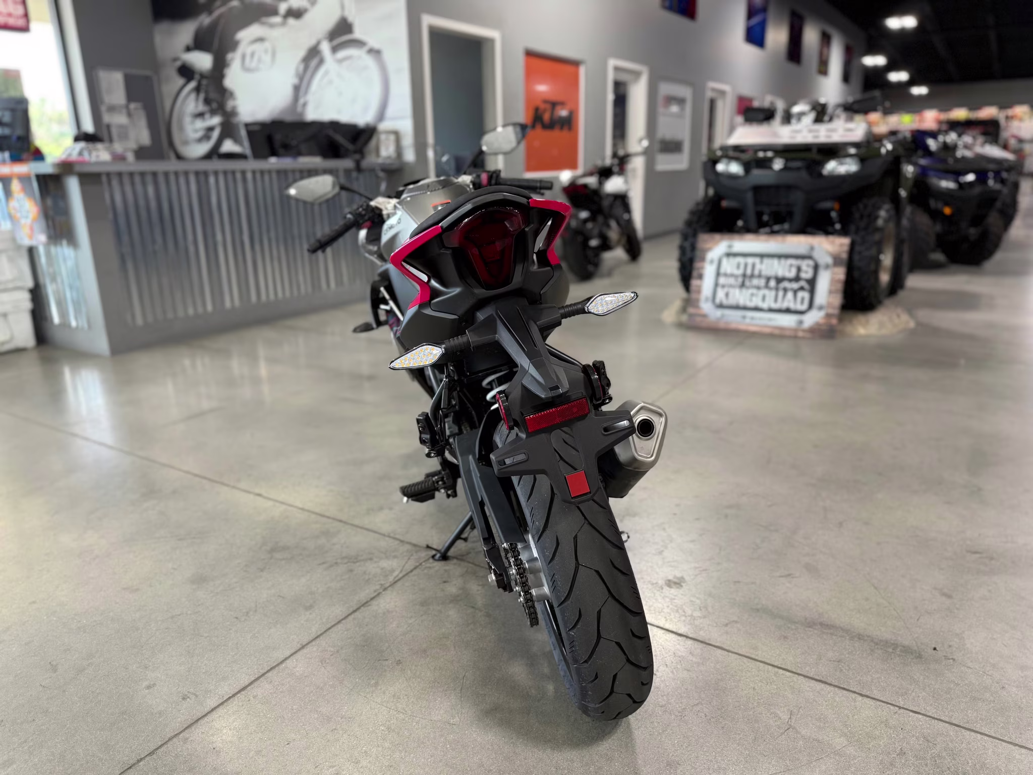 2026 BLK CFMOTO 300SS Motorcycle