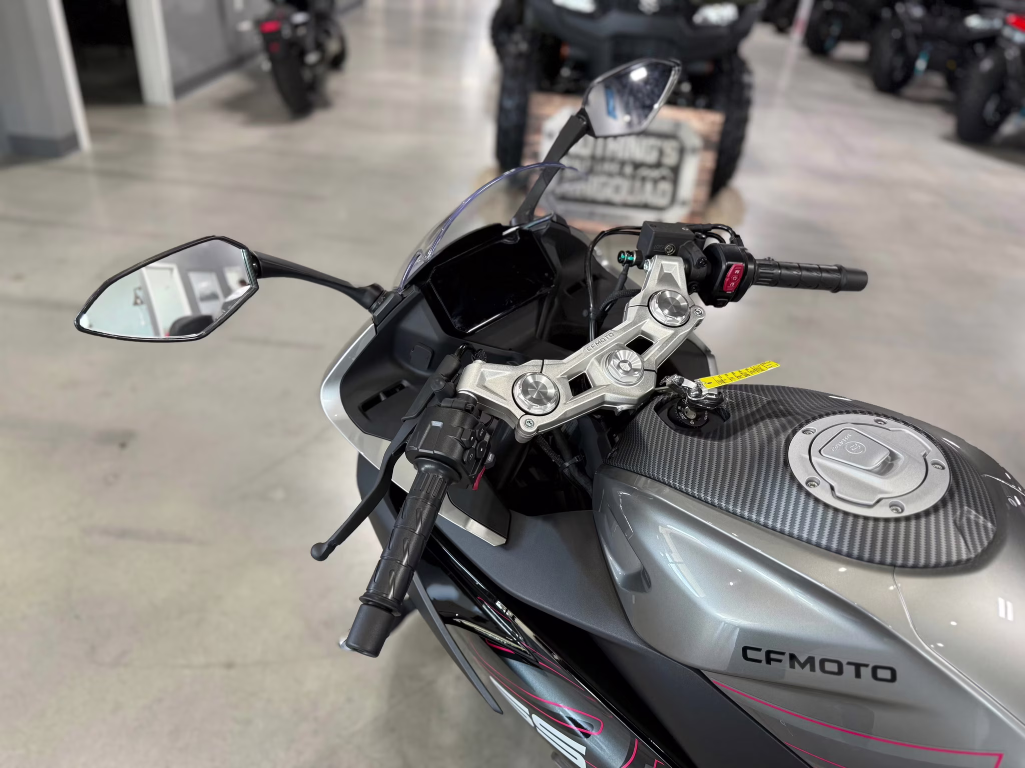 2026 BLK CFMOTO 300SS Motorcycle