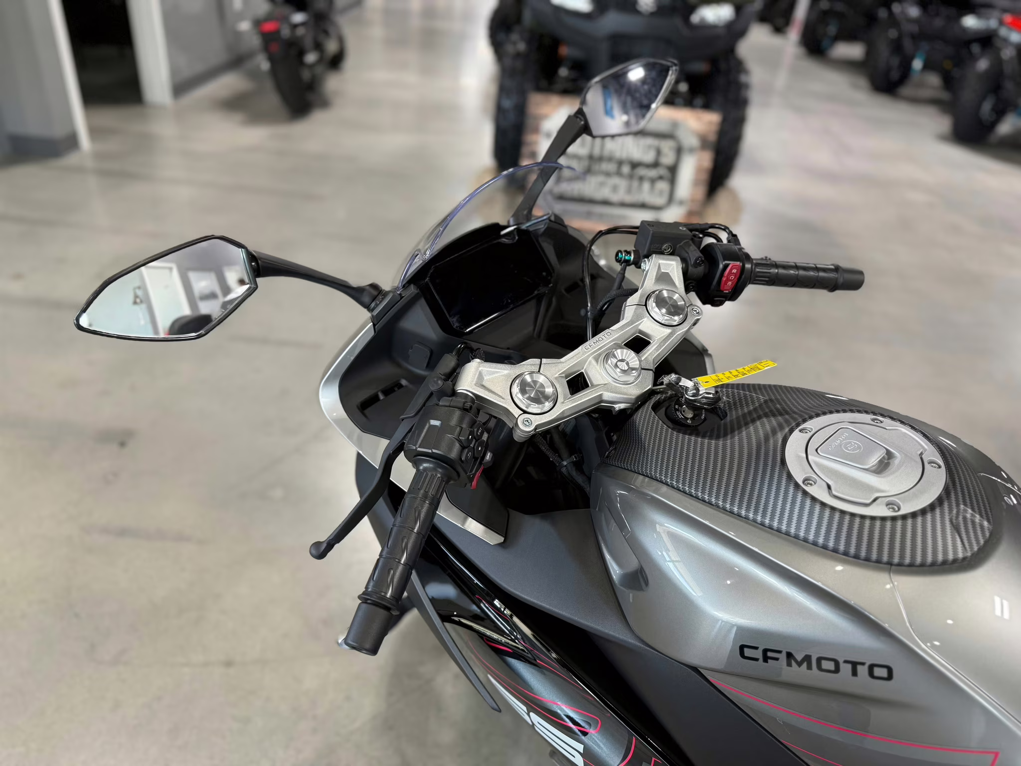 2026 BLK CFMOTO 300SS Motorcycle