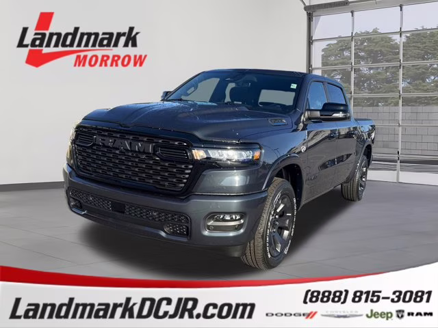 2026 Forged Blue Metallic Ram 1500 Big Horn 4X4 Truck