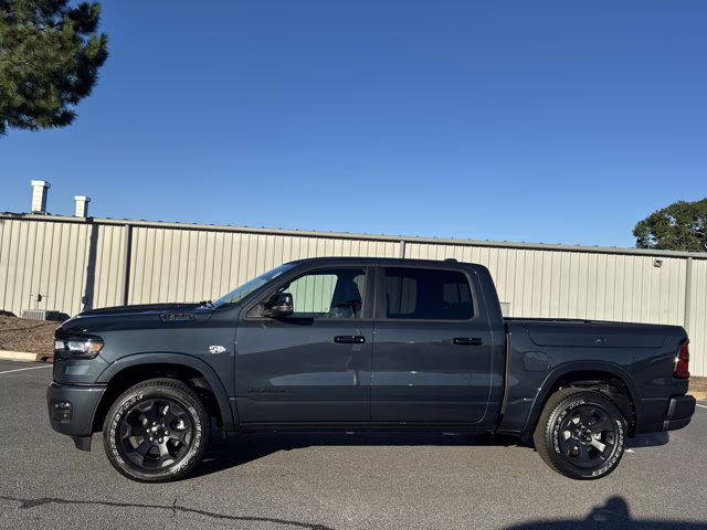 2026 Forged Blue Metallic Ram 1500 Big Horn 4X4 Truck