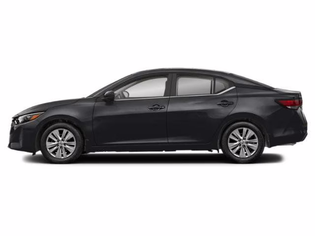 2025 Super Black Nissan Sentra S FWD Sedan
