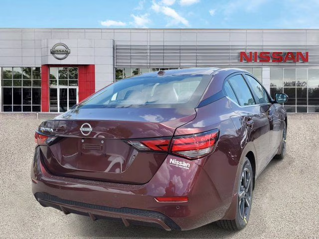 2025 Rosewood Metallic Nissan Sentra SV FWD Sedan