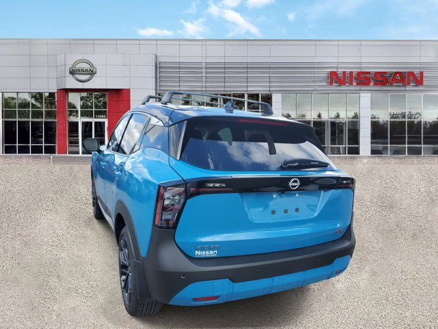 2026 Arctic Ice Blue/Black Nissan Kicks SR FWD SUV