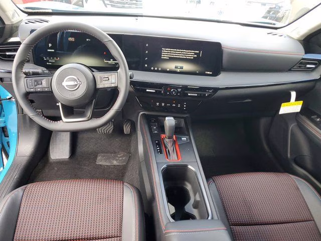 2026 Arctic Ice Blue/Black Nissan Kicks SR FWD SUV