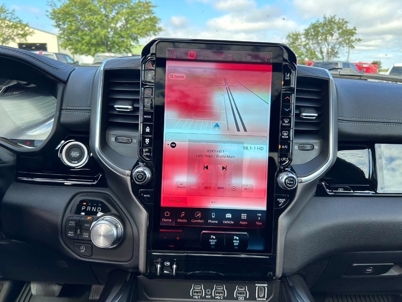 2026 Ivory White Tri-Coat Pearlcoat Ram 1500 Laramie 4X4 Truck