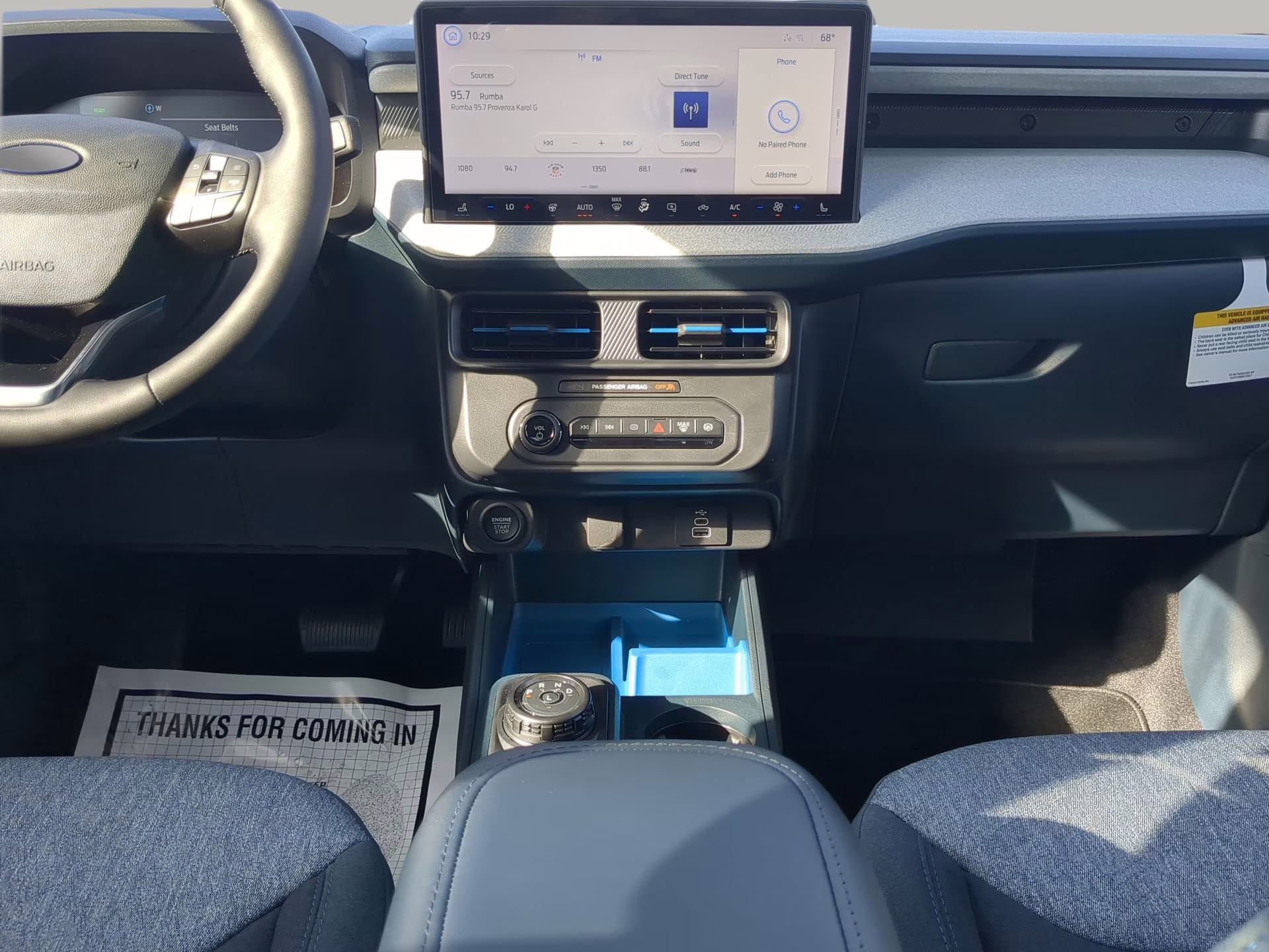 2026 Shadow Black Ford Maverick XLT Crew Cab Pickup AWD Truck