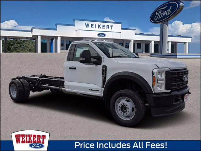 2026 Oxford White Ford Super Duty F-450 DRW XL 4X4 Chassis
