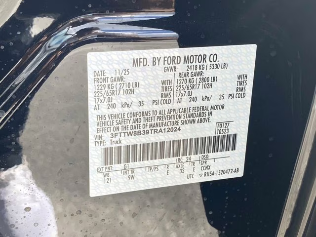 2026 Shadow Black Ford Maverick XL AWD Truck