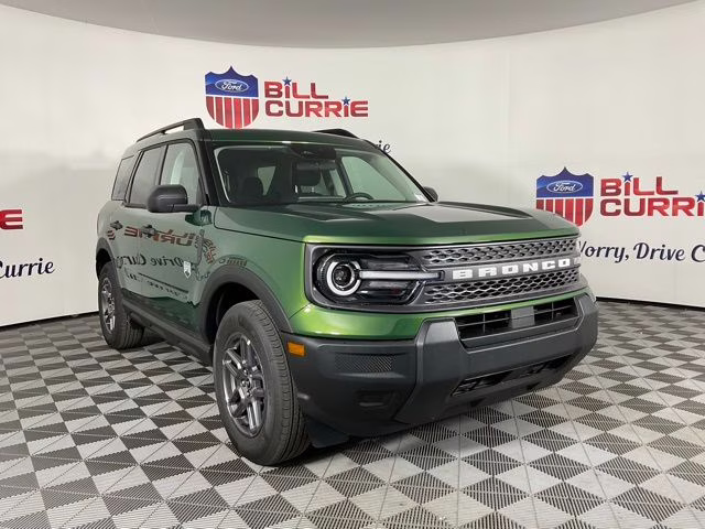2025 Green Metallic Ford Bronco Sport Big Bend 4X4 SUV