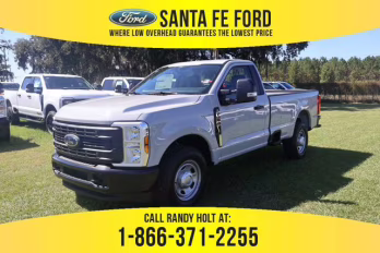 2026 White Ford Super Duty F-350 SRW XL RWD Truck
