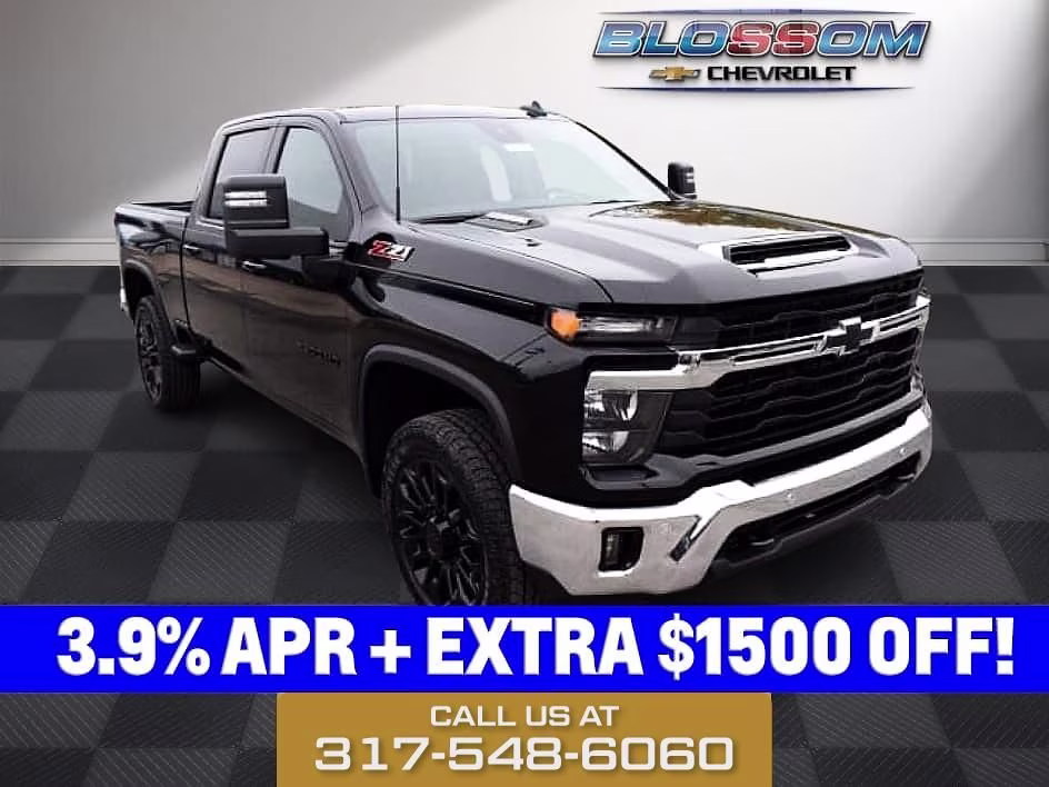 2026 Black Chevrolet Silverado 2500HD LT 4X4 Truck