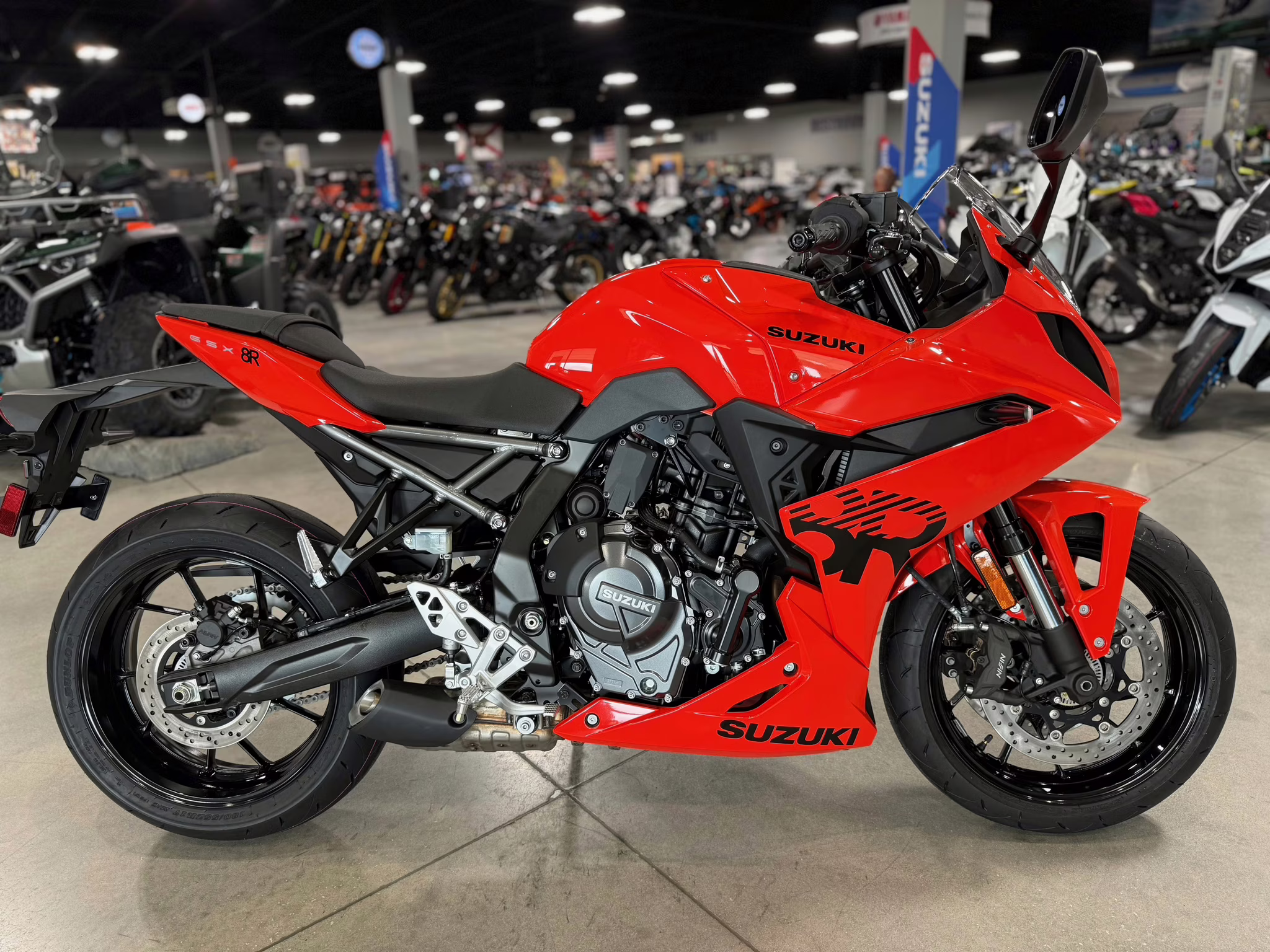 2026 Orange Suzuki GSX 8R Motorcycle