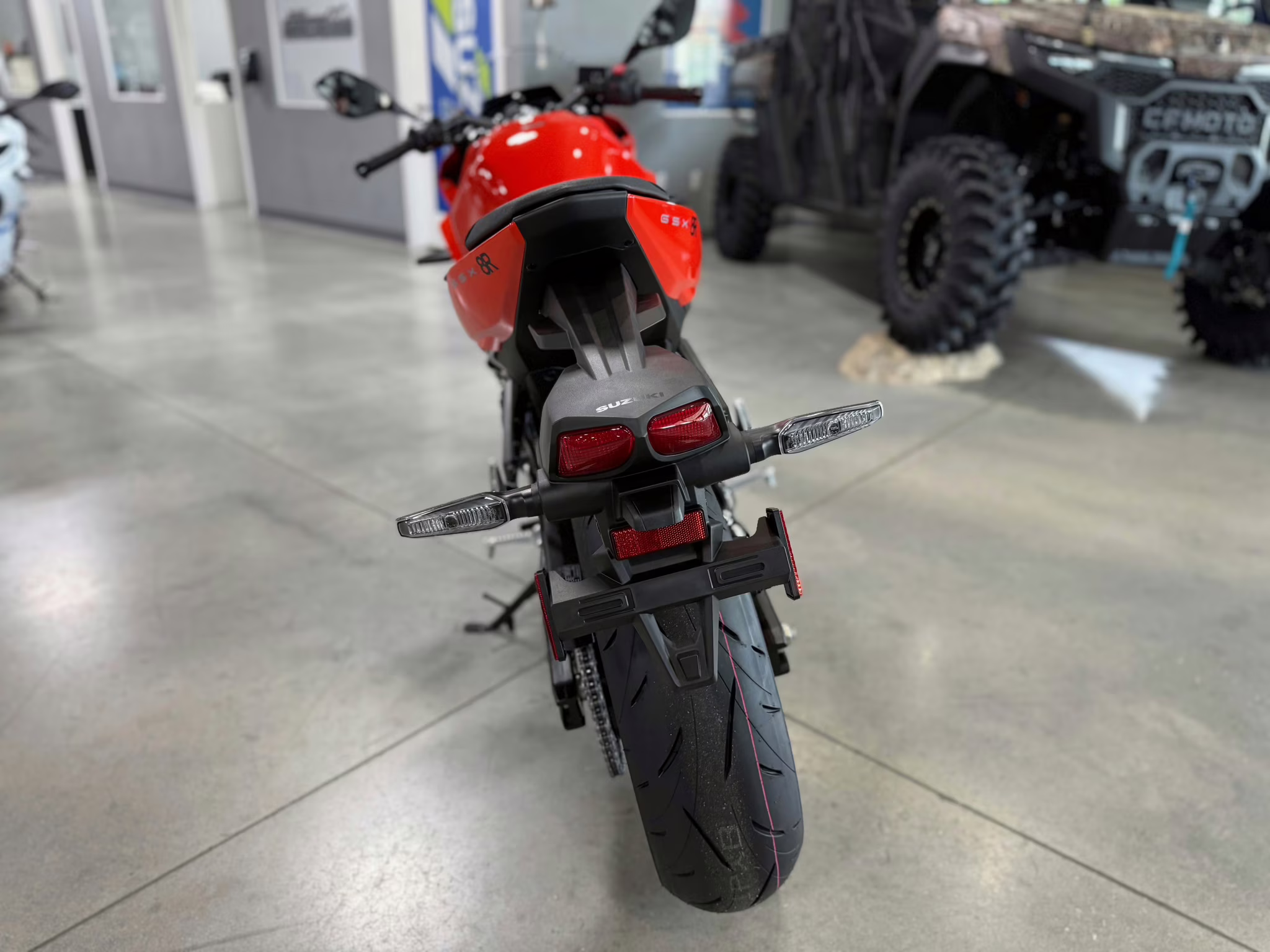 2026 Orange Suzuki GSX 8R Motorcycle