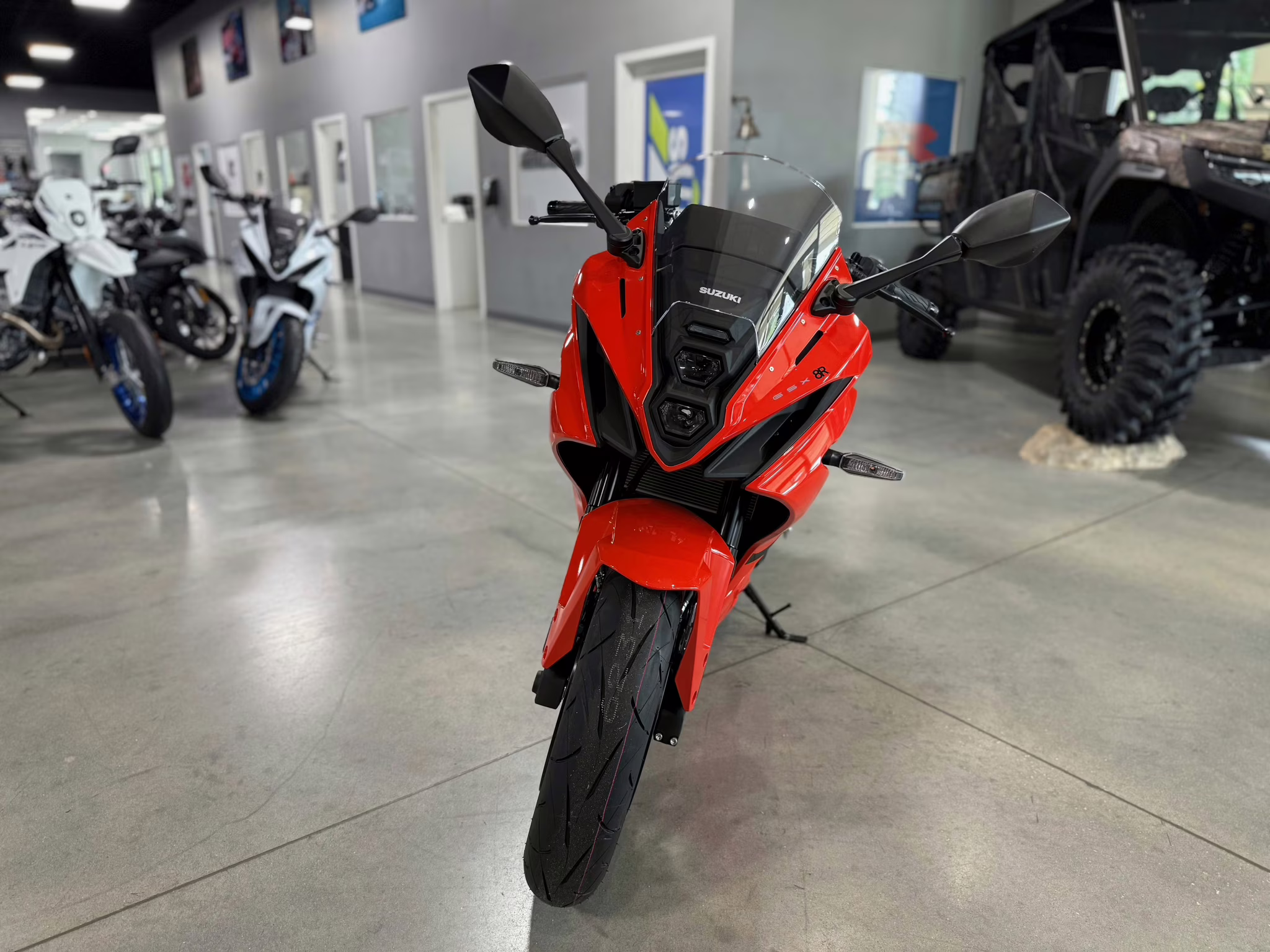 2026 Orange Suzuki GSX 8R Motorcycle