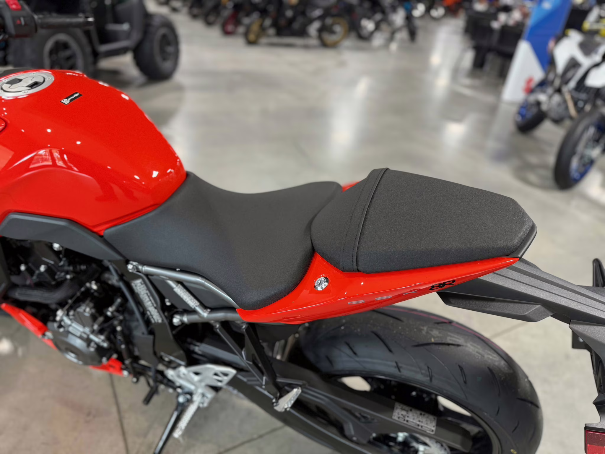 2026 Orange Suzuki GSX 8R Motorcycle