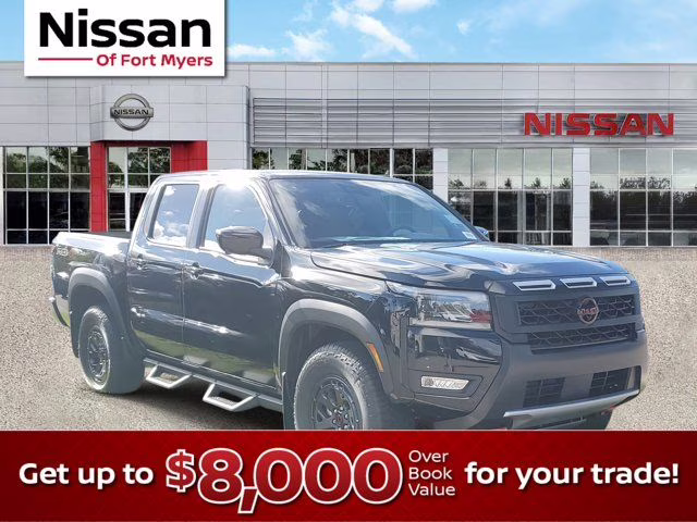 2026 Super Black Nissan Frontier PRO-4X 4X4 Truck