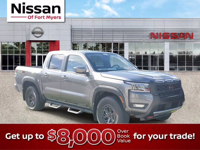 2026 Gun Metallic Nissan Frontier PRO-4X 4X4 Truck