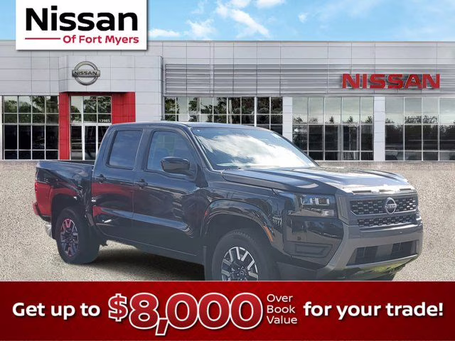 2026 Super Black Nissan Frontier SV 4X4 Truck