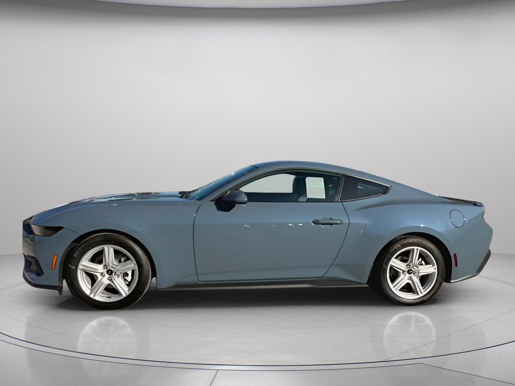 2026 Vapor Blue Metallic Ford Mustang EcoBoost Premium RWD Coupe