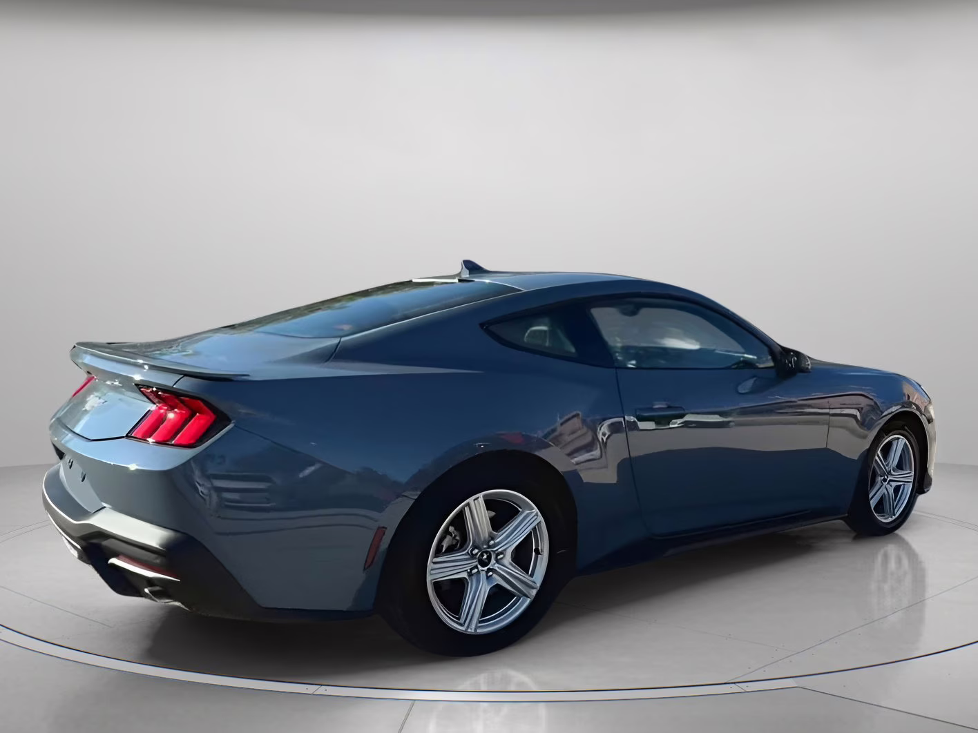 2026 Vapor Blue Metallic Ford Mustang EcoBoost Premium RWD Coupe