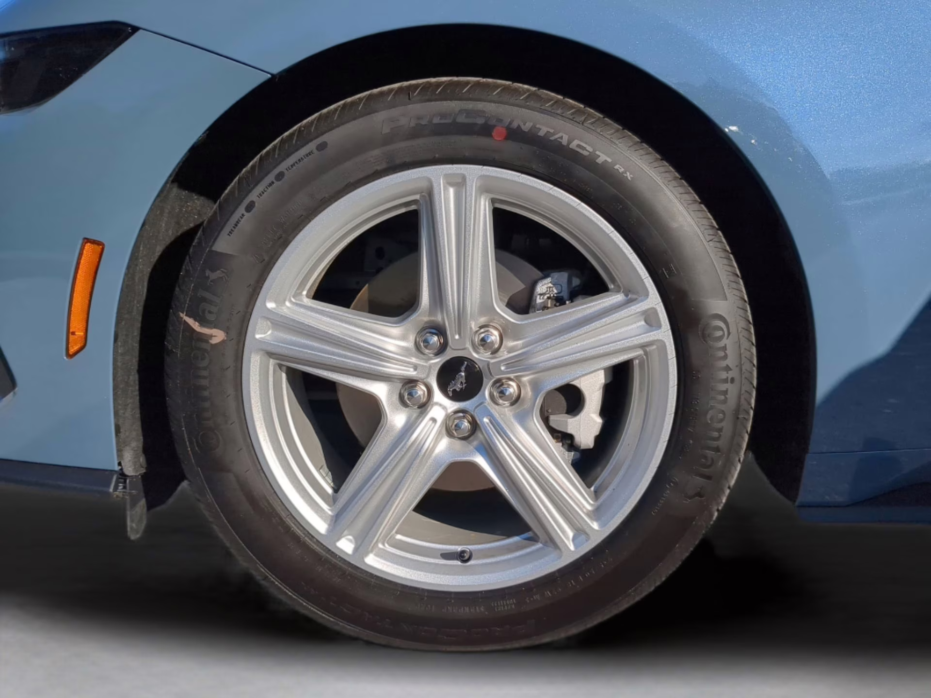 2026 Vapor Blue Metallic Ford Mustang EcoBoost Premium RWD Coupe