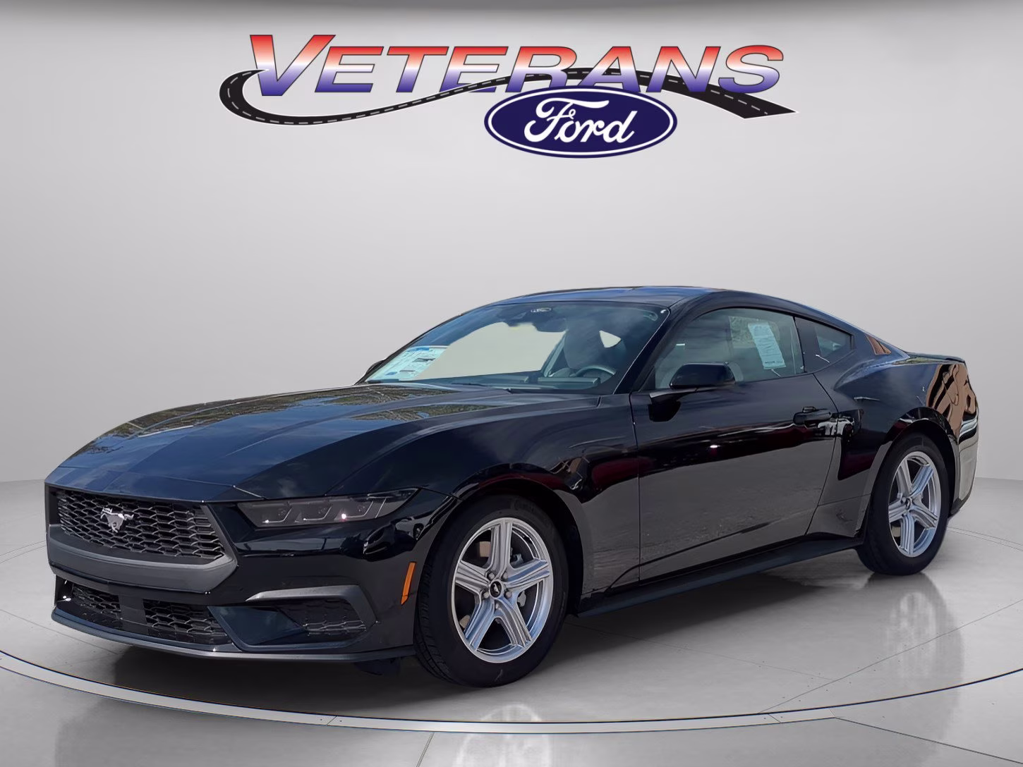 2026 Shadow Black Ford Mustang EcoBoost Premium RWD Coupe