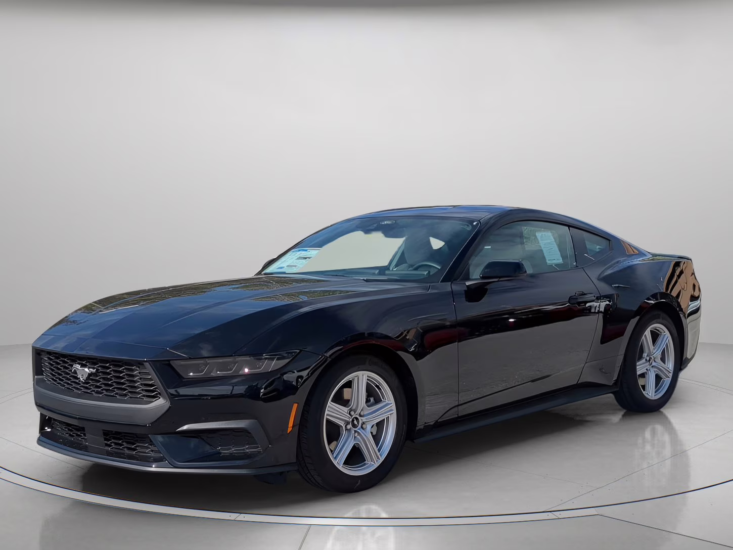 2026 Shadow Black Ford Mustang EcoBoost Premium RWD Coupe