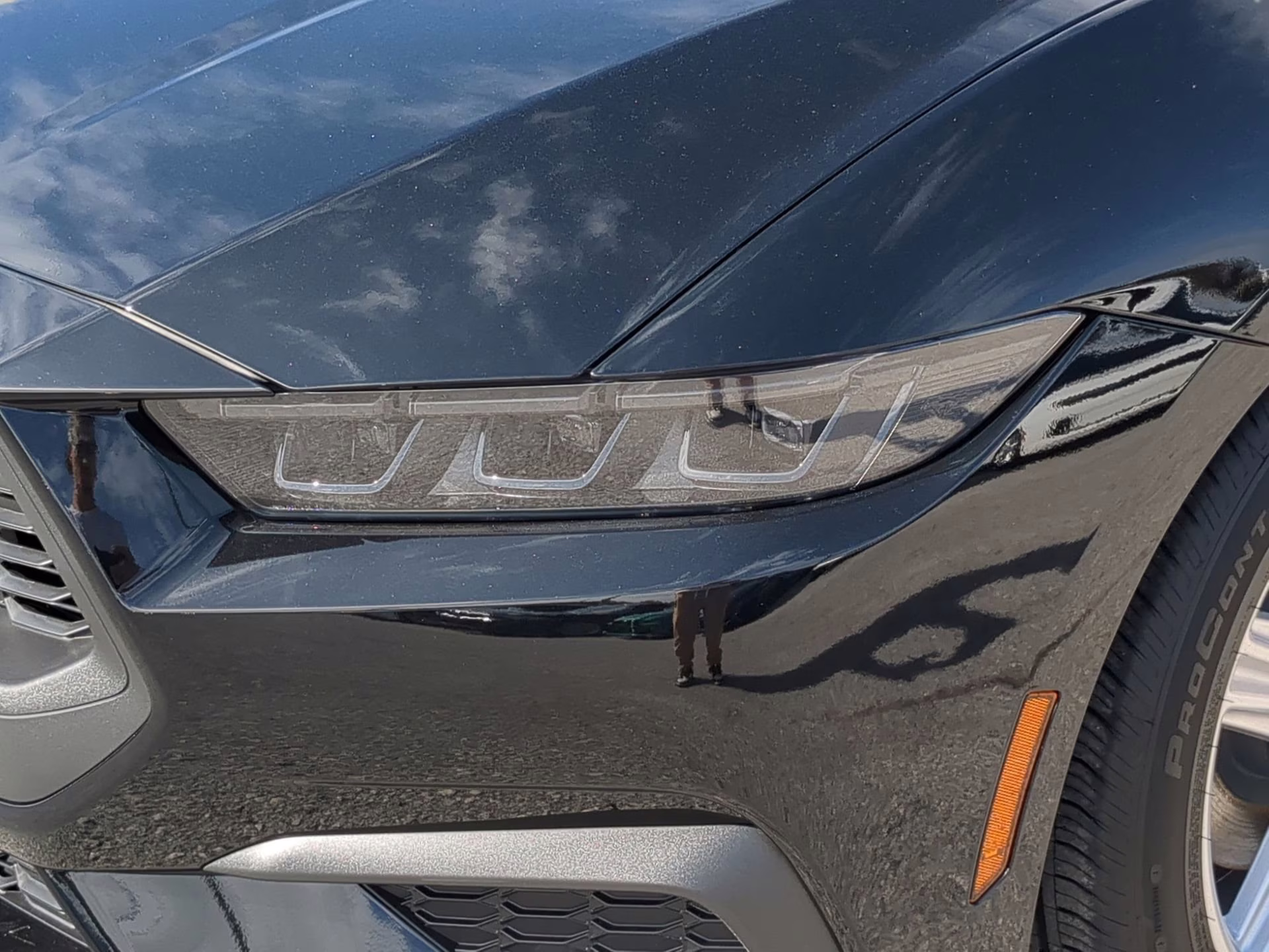 2026 Shadow Black Ford Mustang EcoBoost Premium RWD Coupe