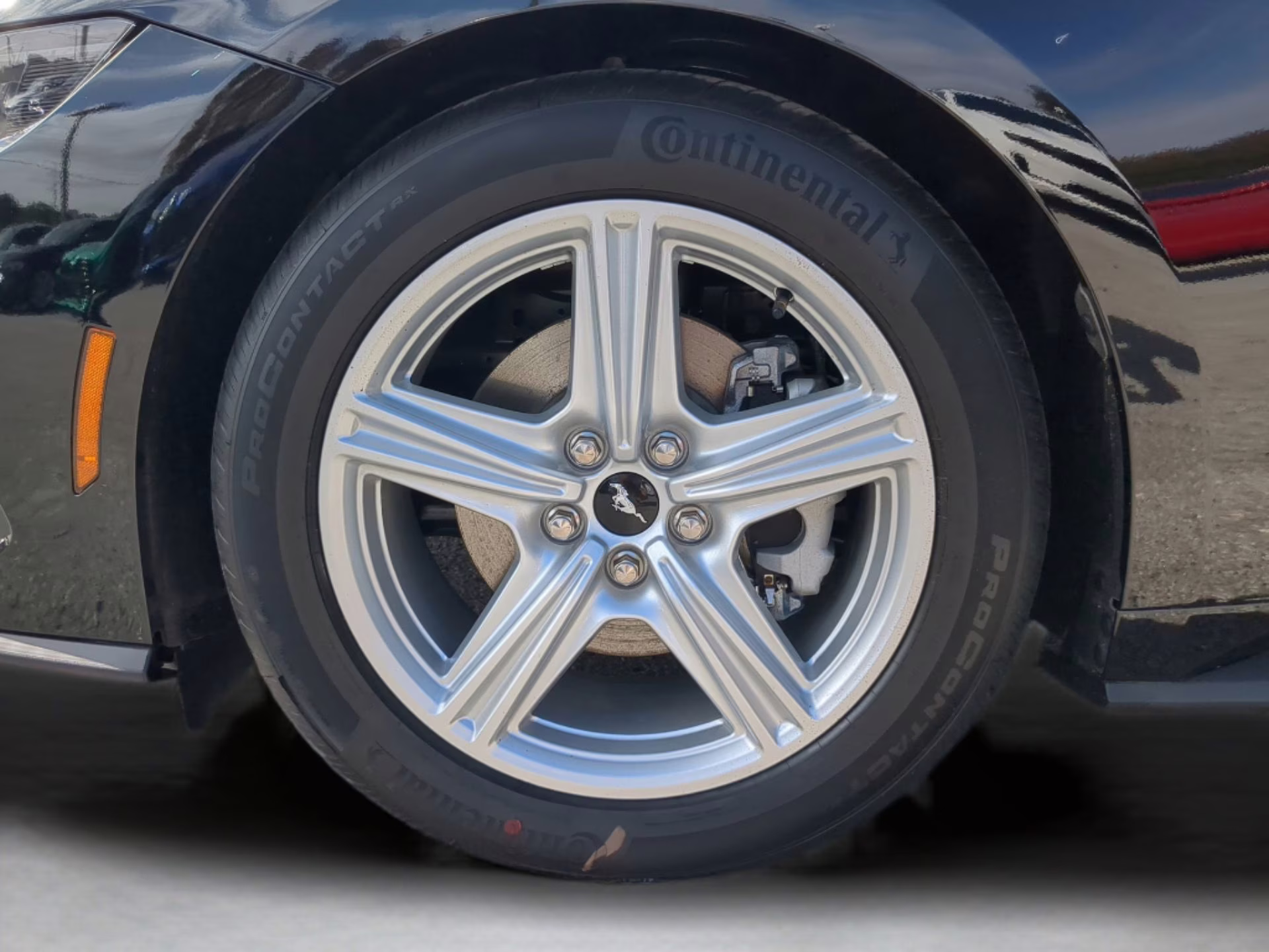 2026 Shadow Black Ford Mustang EcoBoost Premium RWD Coupe