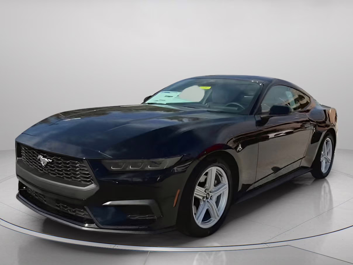 2026 Shadow Black Ford Mustang EcoBoost Premium RWD Coupe