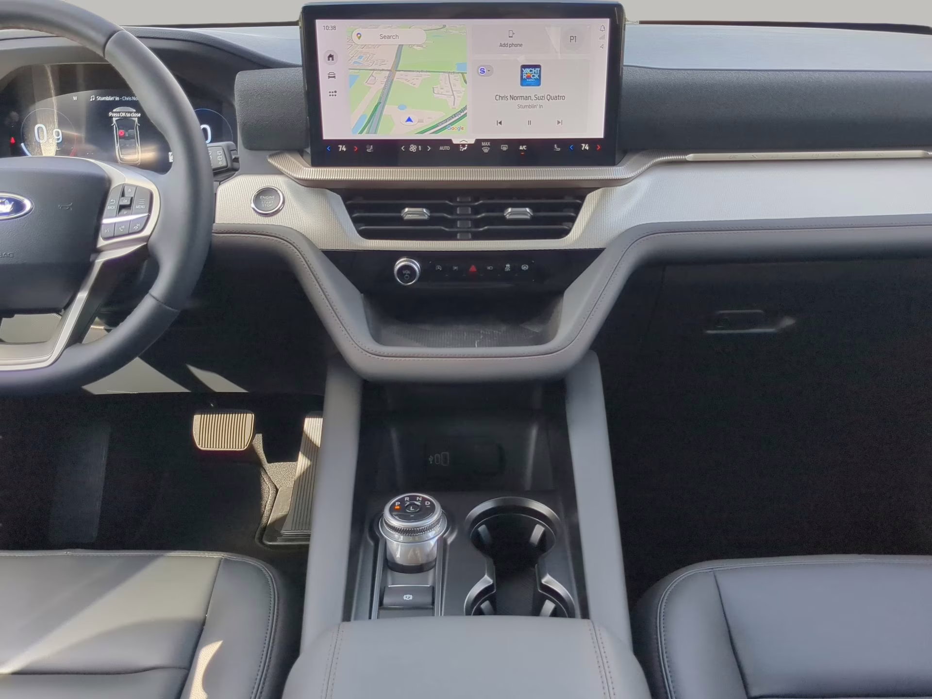 2026 Star White Metallic Tri-Coat Ford Explorer Active RWD SUV