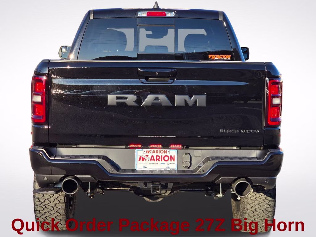 2026 Diamond Black Crystal Pearlcoat Ram 1500 Big Horn/Lone Star 4X4 Truck