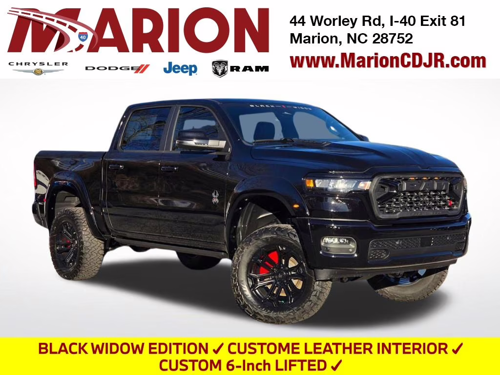 2026 Diamond Black Crystal Pearlcoat Ram 1500 Big Horn/Lone Star 4X4 Truck