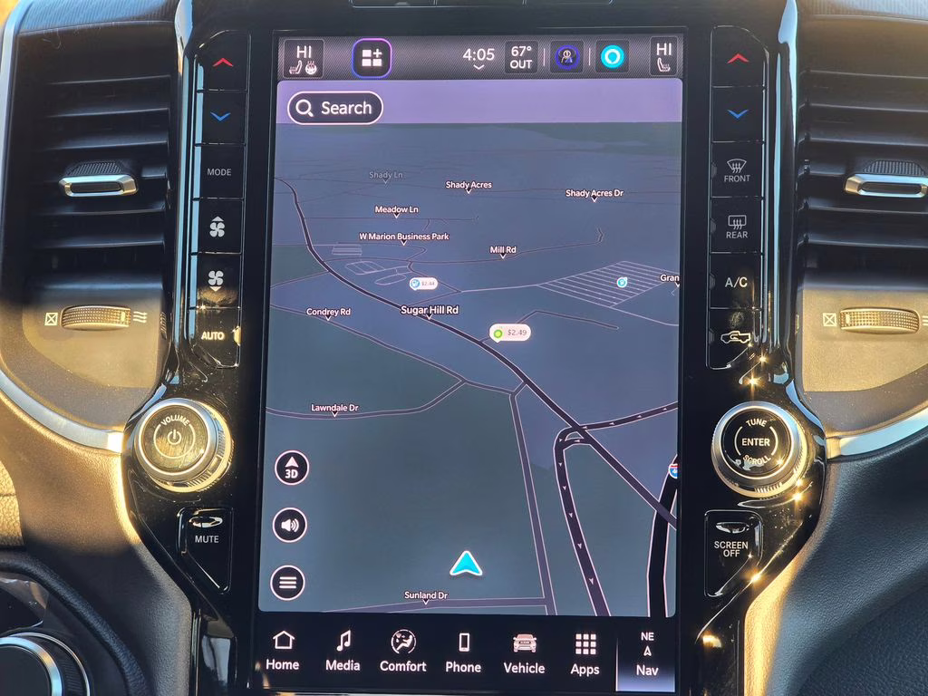 2026 Diamond Black Crystal Pearlcoat Ram 1500 Big Horn/Lone Star 4X4 Truck