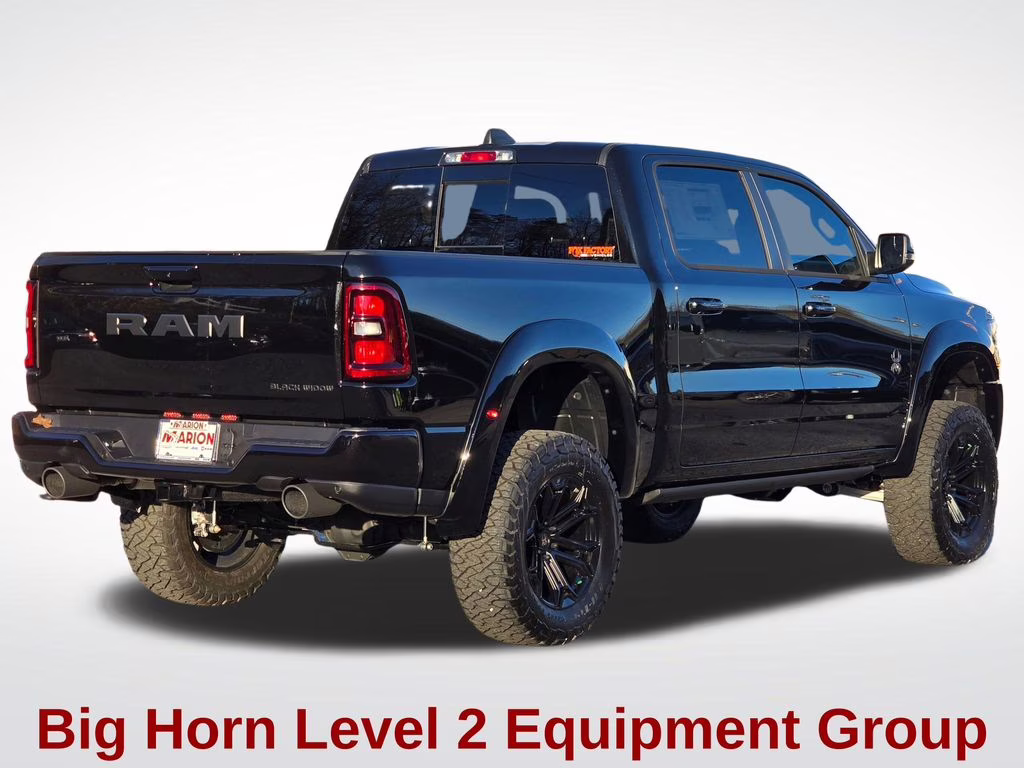 2026 Diamond Black Crystal Pearlcoat Ram 1500 Big Horn/Lone Star 4X4 Truck