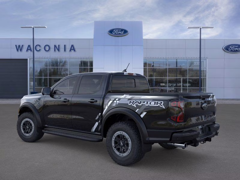2025 Shadow Black Ford Ranger Raptor 4X4 Truck