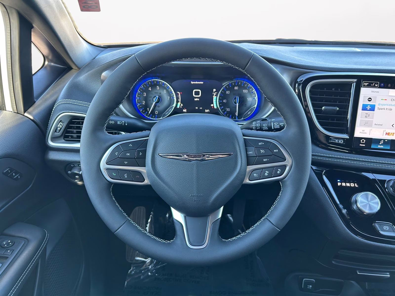 2026 Silver Mist Clearcoat Chrysler Pacifica Select AWD Van