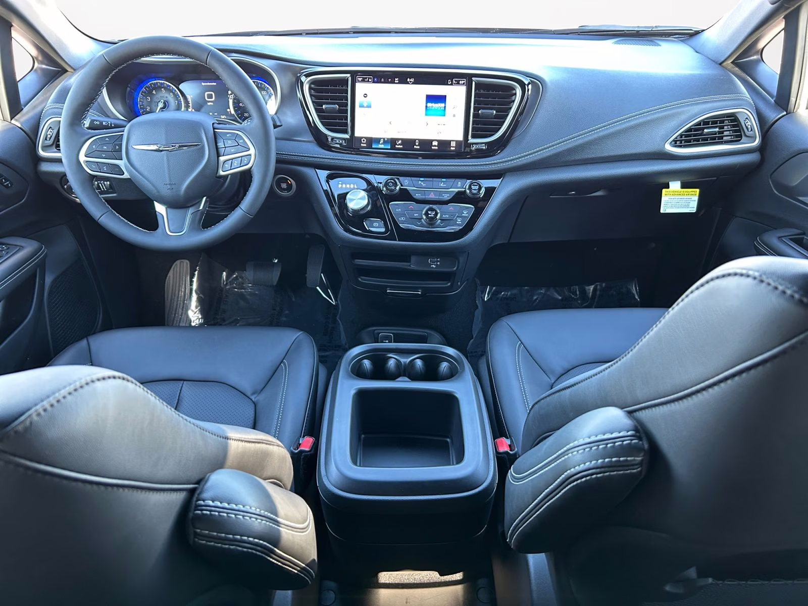 2026 Silver Mist Clearcoat Chrysler Pacifica Select AWD Van