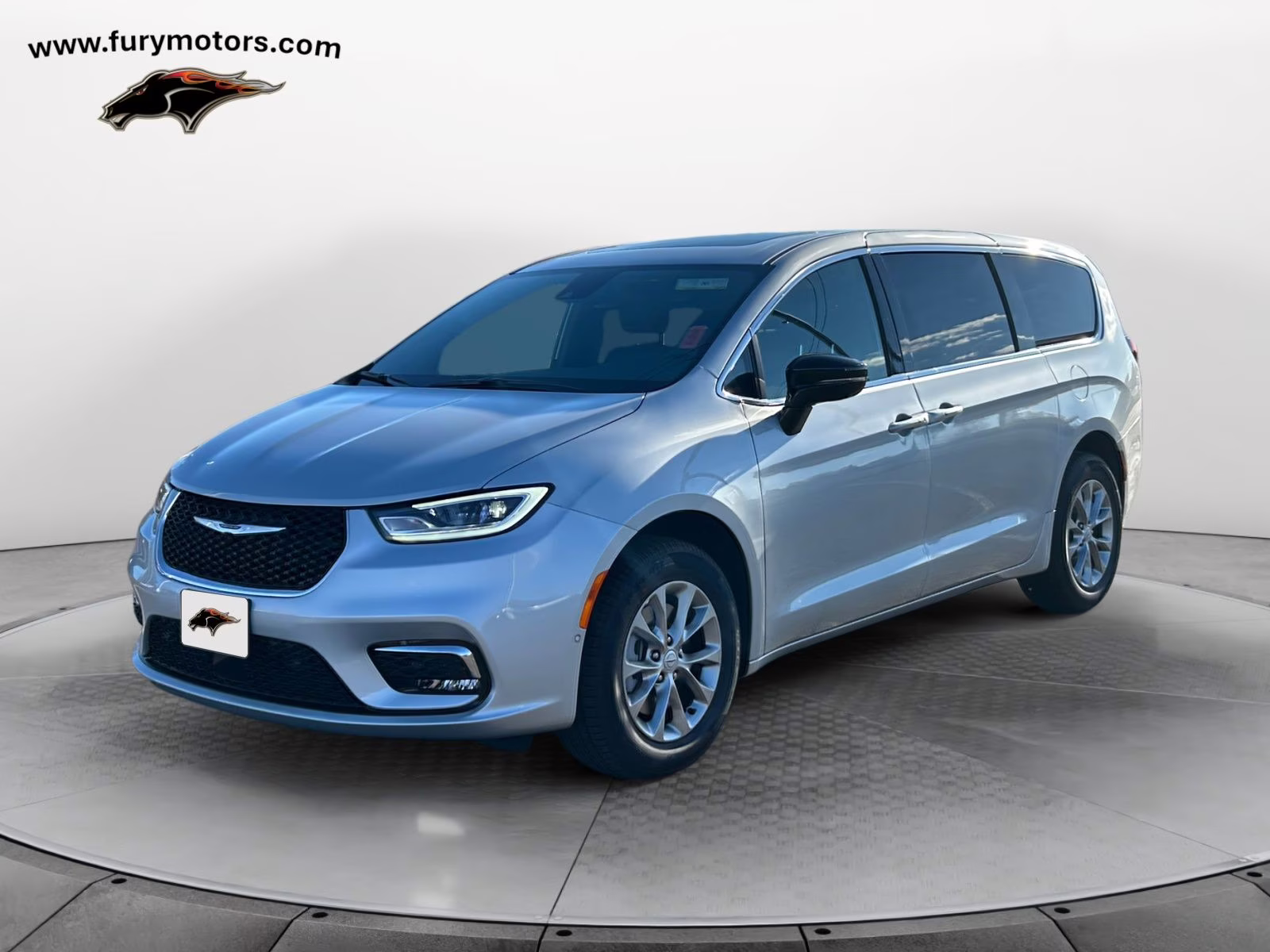 2026 Silver Mist Clearcoat Chrysler Pacifica Select AWD Van