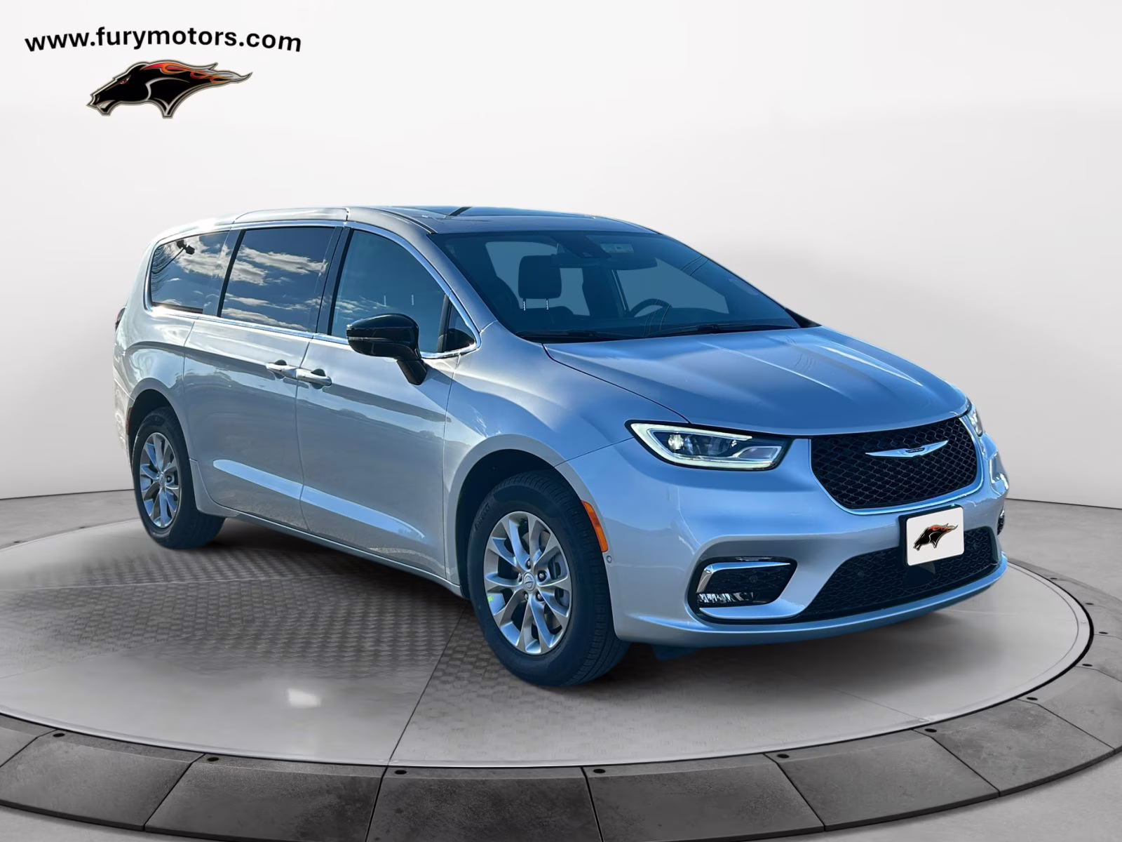 2026 Silver Mist Clearcoat Chrysler Pacifica Select AWD Van