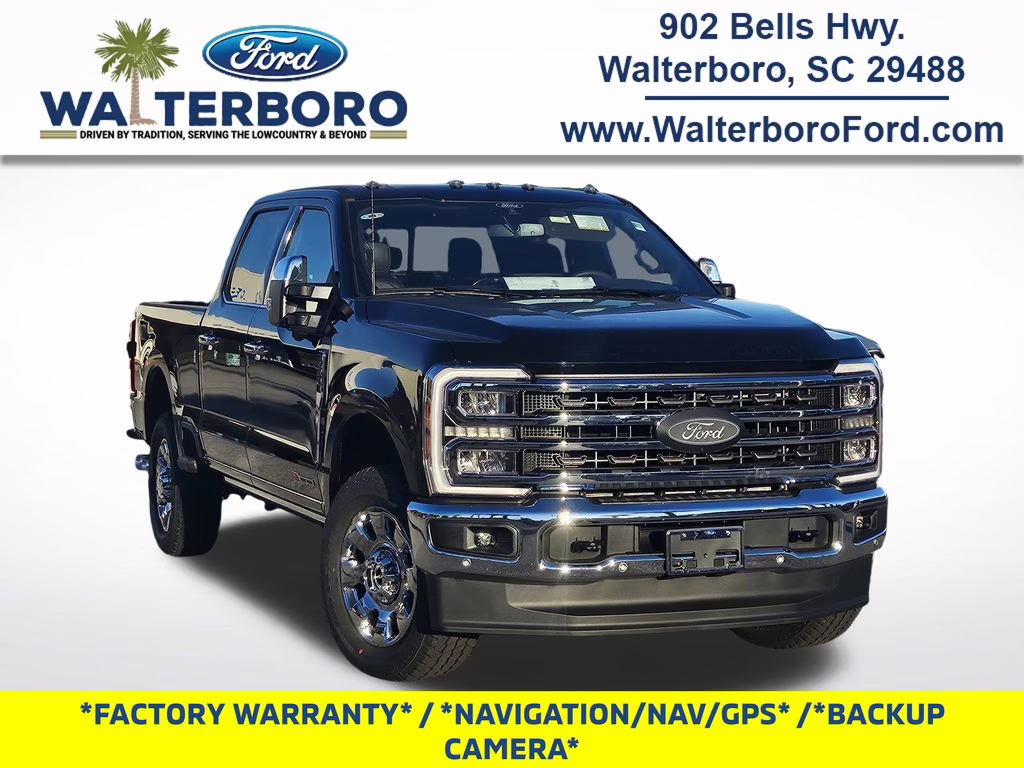 2026 Agate Black Metallic Ford Super Duty F-350 SRW King Ranch 4X4 Truck