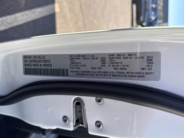 2026 Bright White Clearcoat Ram 2500 Tradesman 4X4 Truck