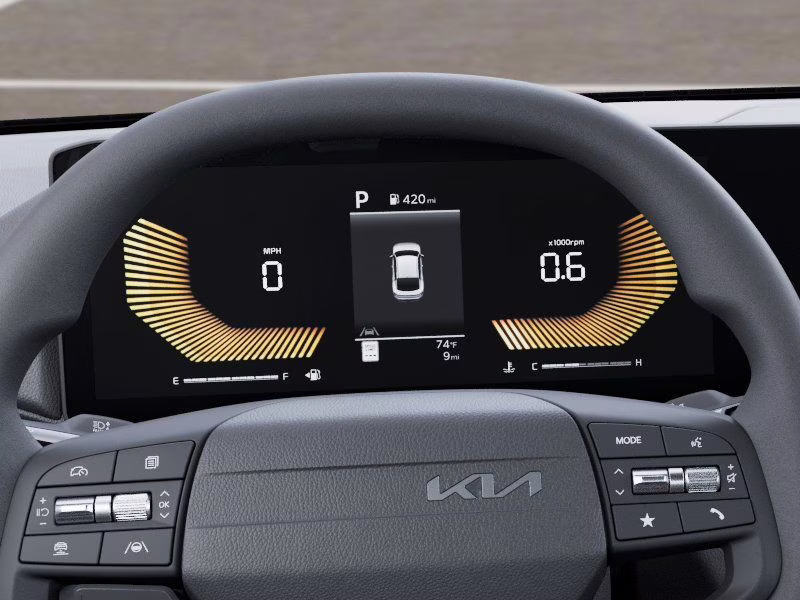 2025 Steel Gray Kia K4 LXS FWD Sedan