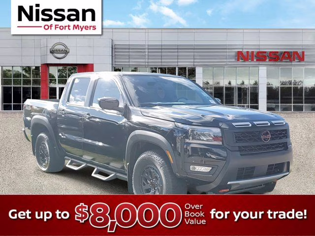 2026 Super Black Nissan Frontier PRO-4X 4X4 Truck